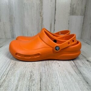 Shoe Crocs Bistro Orange Crocs Bistro Mario Batali Special Edition